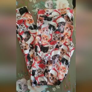 Tipsy Elves Christmas Cat leggings
